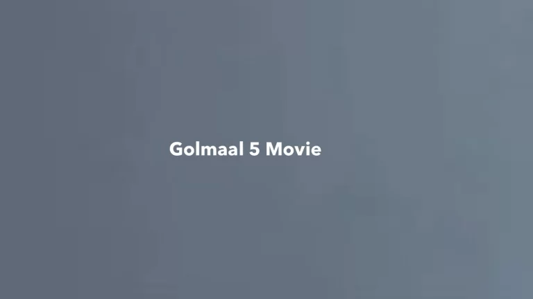 Production of Golmaal 5 Is Still Going On