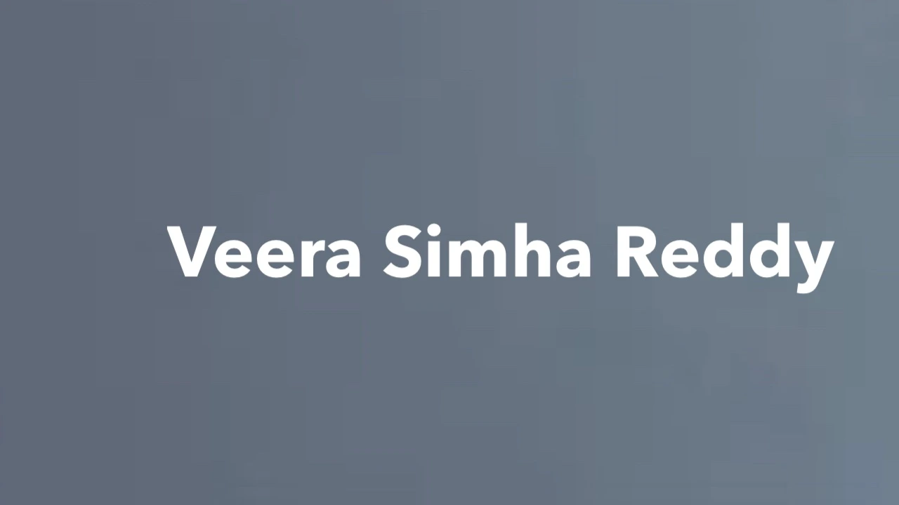 Veera Simha Reddy