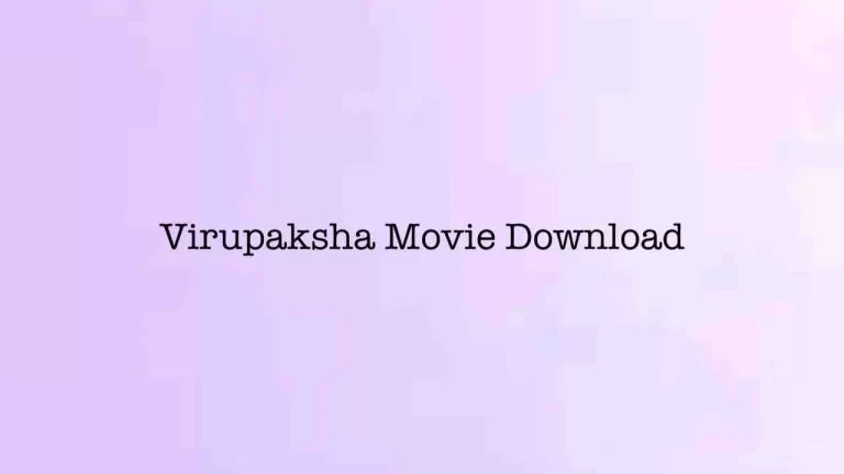 Virupaksha Movie Download